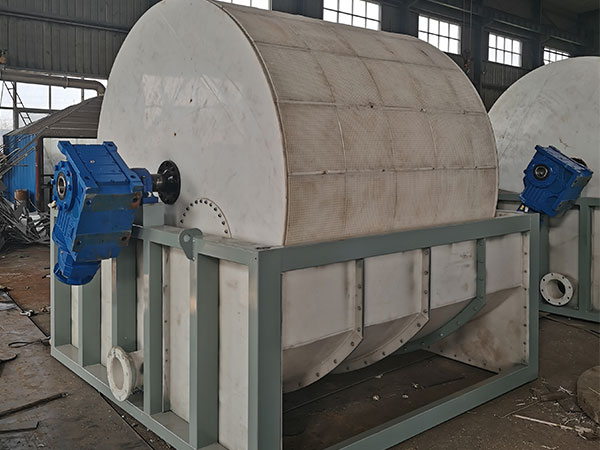 Непрерывный ротационный вакуумный фильтр