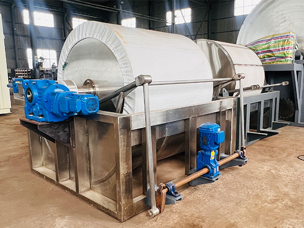 Непрерывный ротационный вакуумный фильтр