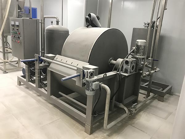 Ротационный фильтр вакуумного барабана