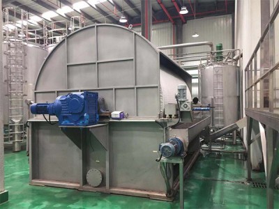 Вакуумный барабанный фильтр