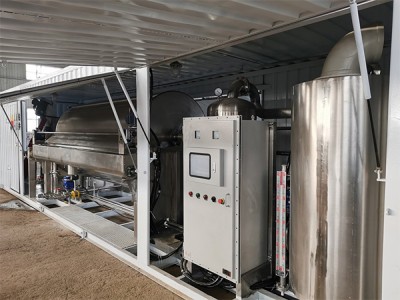 Вакуумный барабанный фильтр нефтепродуктов